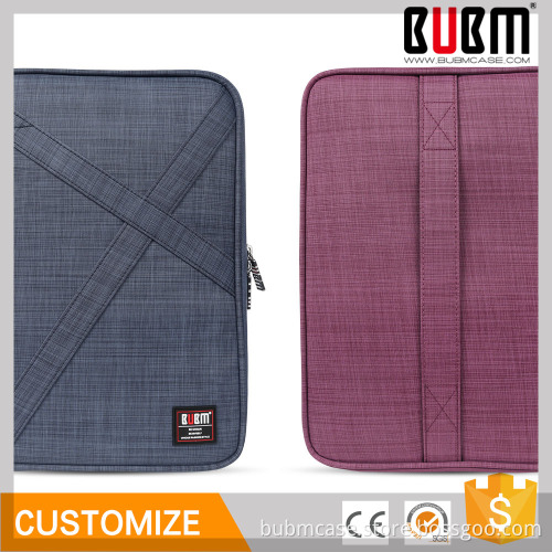Customized BUBM waterproof nylon fancy slim laptop bag women